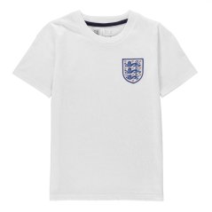 FA England Small Crest T Shirt Juniors White