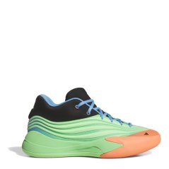 adidas Dame X basketbalová obuv Mens Black/Coral