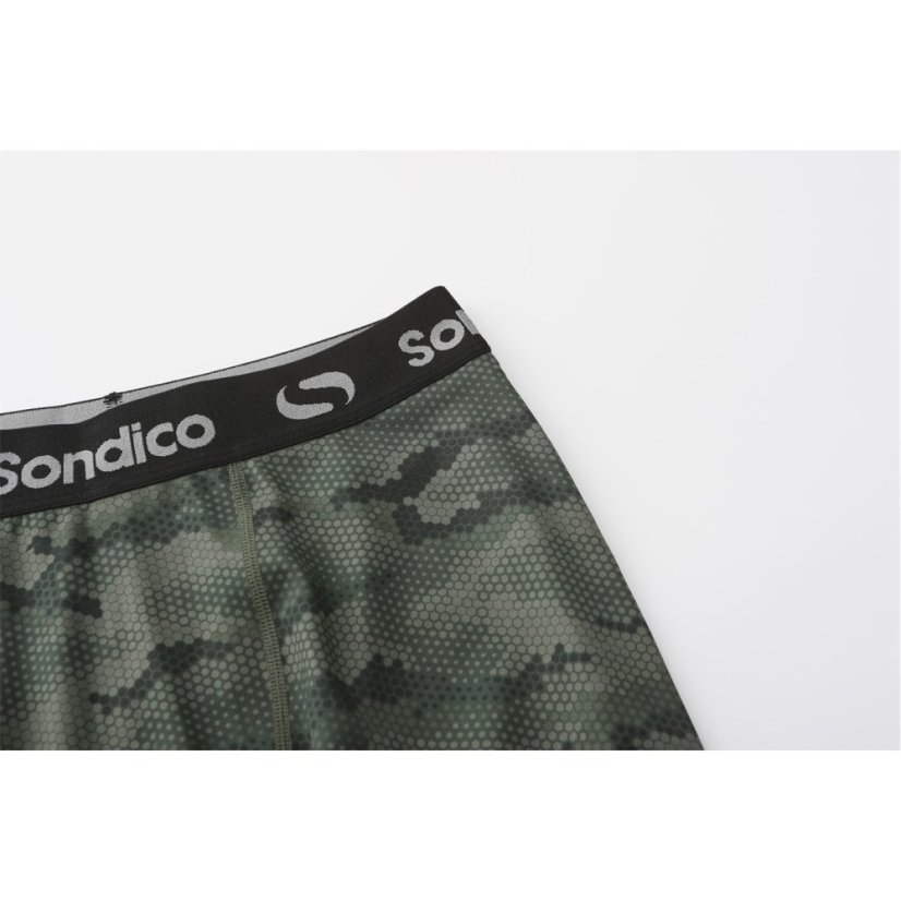 Sondico Core Baselayer Tights Juniors Camo Print
