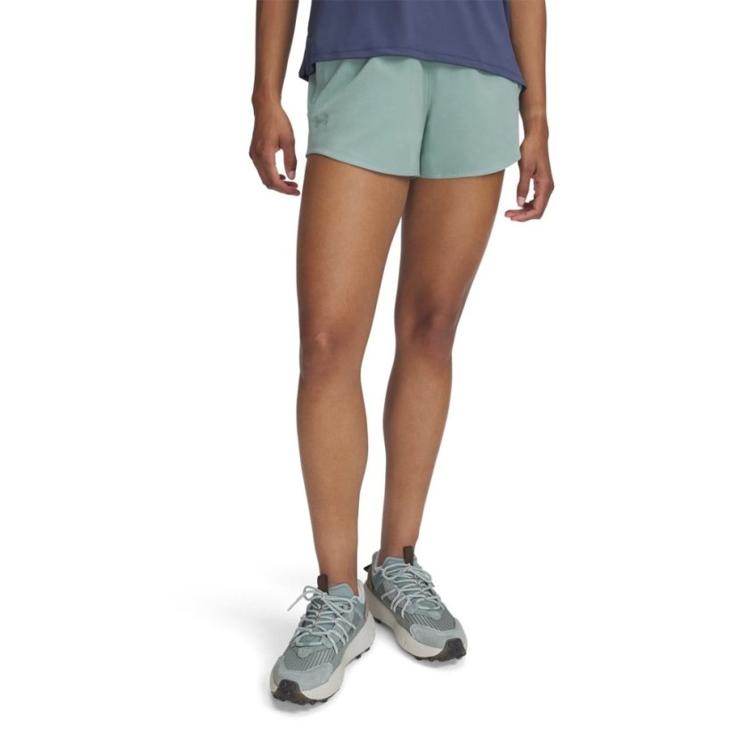 Under Armour Women's Flex Woven Performance Gym Shorts Green