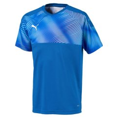 Puma Cup Jersey Jr Junior Boys Blue/White