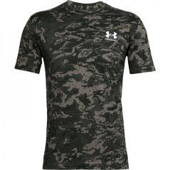 Under Armour ABC Camo Short Sleeve pánské tričko Baroque Green