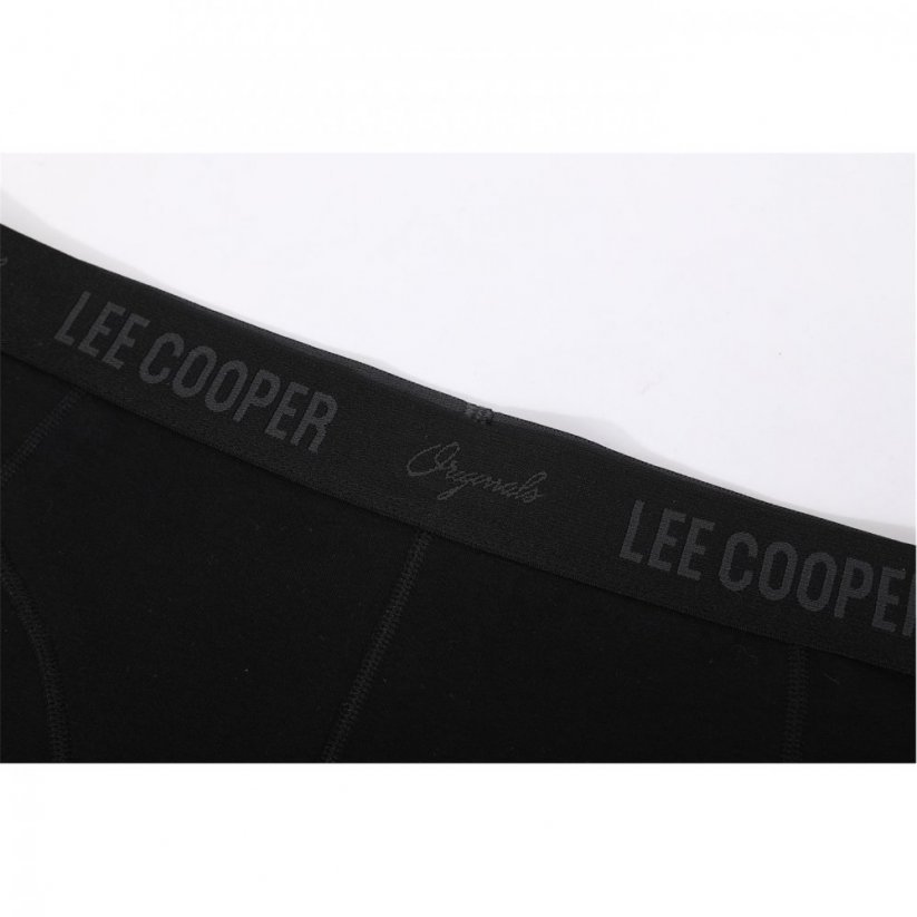 Lee Cooper Cooper Men's 10-Pack Hipster Trunks Black