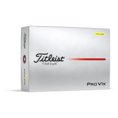 Titleist 2025 Pro V1x Golf Balls (12-ball pack) Yellow