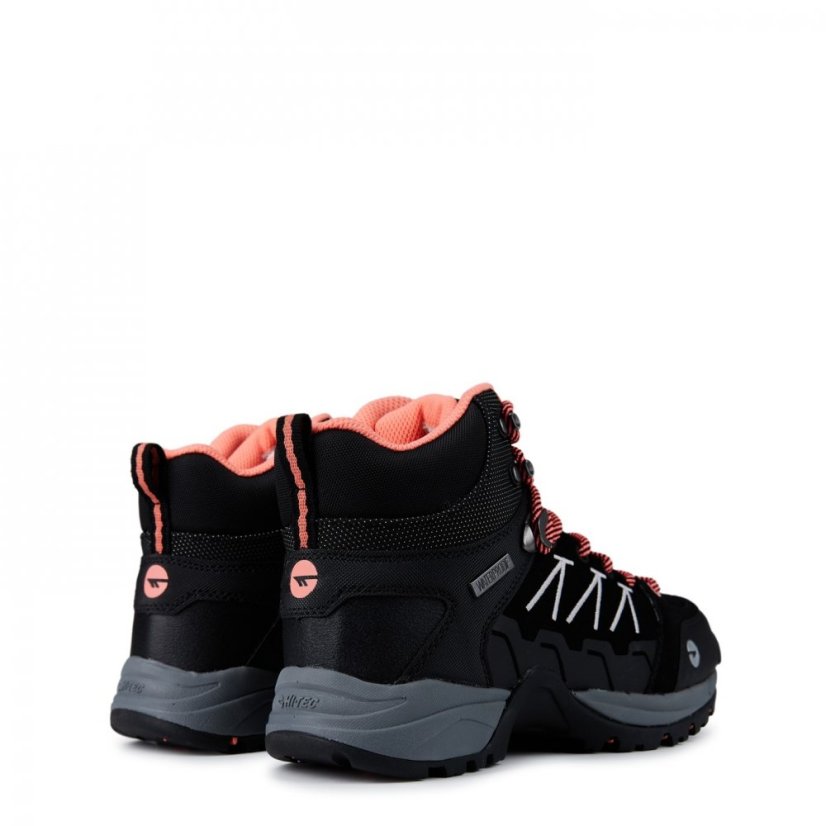 Hi Tec V-Lite Orion Mid WP Walking Boot Ladies Blk/Watermelon