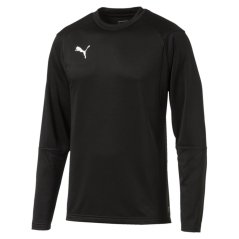 Puma LIGA Training Crew Sweatshirt Mens Black/White