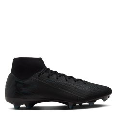 Nike Zoom Mercurial Superfly 10 Academy Firm Ground Football Boots Black/Green