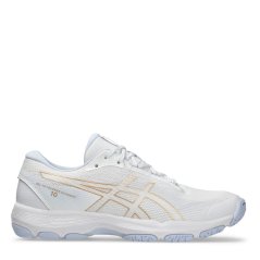 Asics Women's GEL Netburner Academy 10 Netball Shoes White/Champ