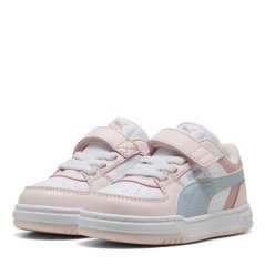 Puma Puma Caven III Infants Trainers Wht/Pnk/Blu