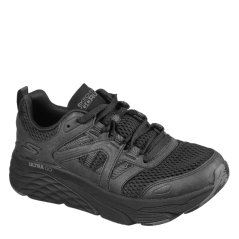 Skechers Women's Slip On Trainers Black/Black