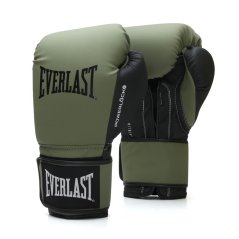 Everlast Powerlock Boxing Hook & Loop Glove Olive Green
