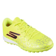 Skechers SKX 01 Junior Astro Turf Football Boots Yellow/Black