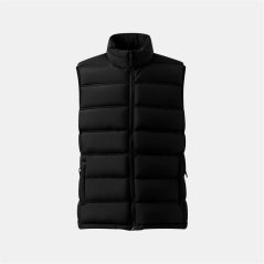 Slazenger Mens Padded Gilet Black