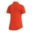 adidas Women's Short Sleeve Performance Polo Shirt Orange