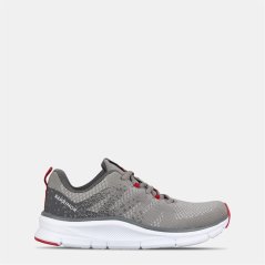 Karrimor Duma 6 Running Shoes Junior Boy Grey/Red