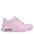Skechers Women's Low Top Classic Trainers Lavender