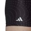 adidas Allover Graphic Swim Boxers Mens Black/Grey