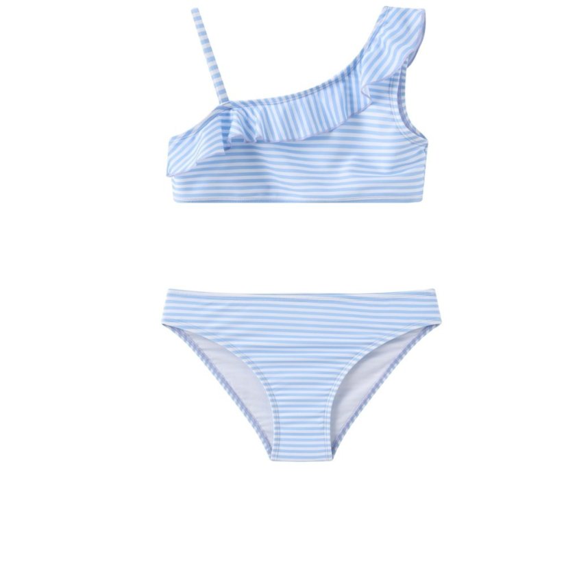 Star 2 piece Swim Junior Blue Stripe