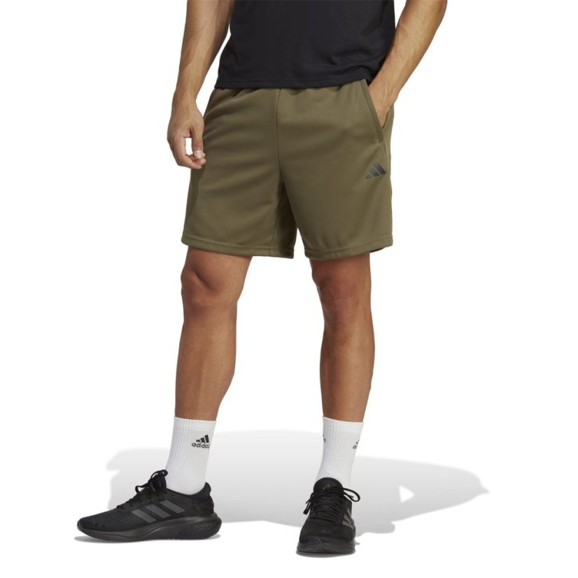 adidas All Set Training Shorts Olive Strata
