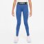 Nike Pro Girls Tights Blue/White