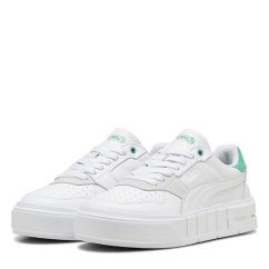 Puma Cali Court Lth Wns White/Green