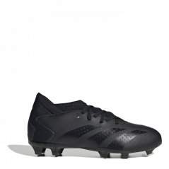 adidas Predator Accuracy.3 Childrens Firm Ground Football Boots Black/Black