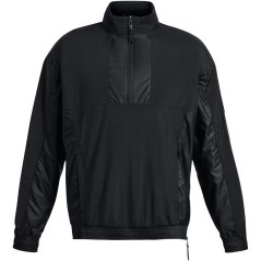 Under Armour Men's Curry Woven Weather-Resistant Athletic Fit Performance Training Jacket Black