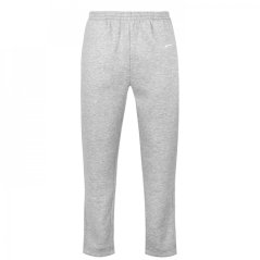 Slazenger Open Hem Fleece Pants Mens Grey Marl velikost L