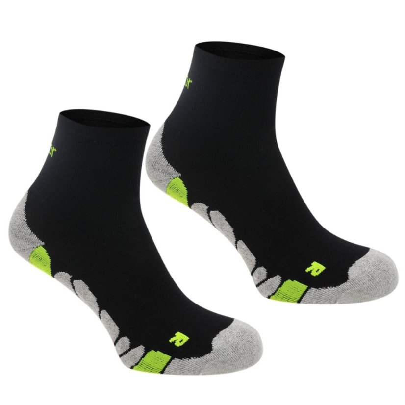 Karrimor Dri 2 pack socks Junior Black/Fluo