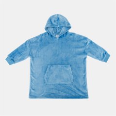 Star Oversized Snuggle Hoodie Junior Boys Blue