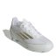 adidas F50 League Junior Firm Ground Football Boots White/Gold/Wht