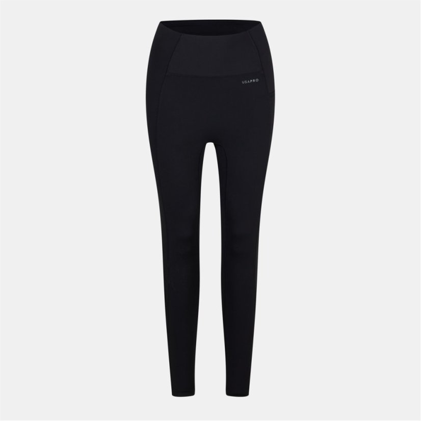 USA Pro USAPro Core High Rise Leggings Womens Black