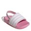 adidas Adilette Estrap Slides Infants Pink/White