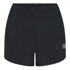 New Balance New 3 Inch 2in1 Shorts Ladies Black