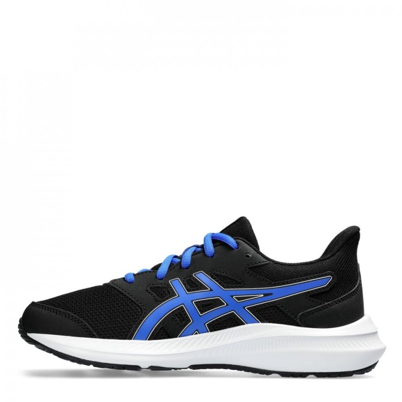 Asics Jolt 4 Running Shoes Junior Black/Blue