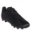 adidas X Crazyfast Club Junior Flexible Firm Ground Football Boots Black/Black