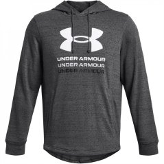 Under Armour Rival Terry Graphic Hood Cstl/Blk