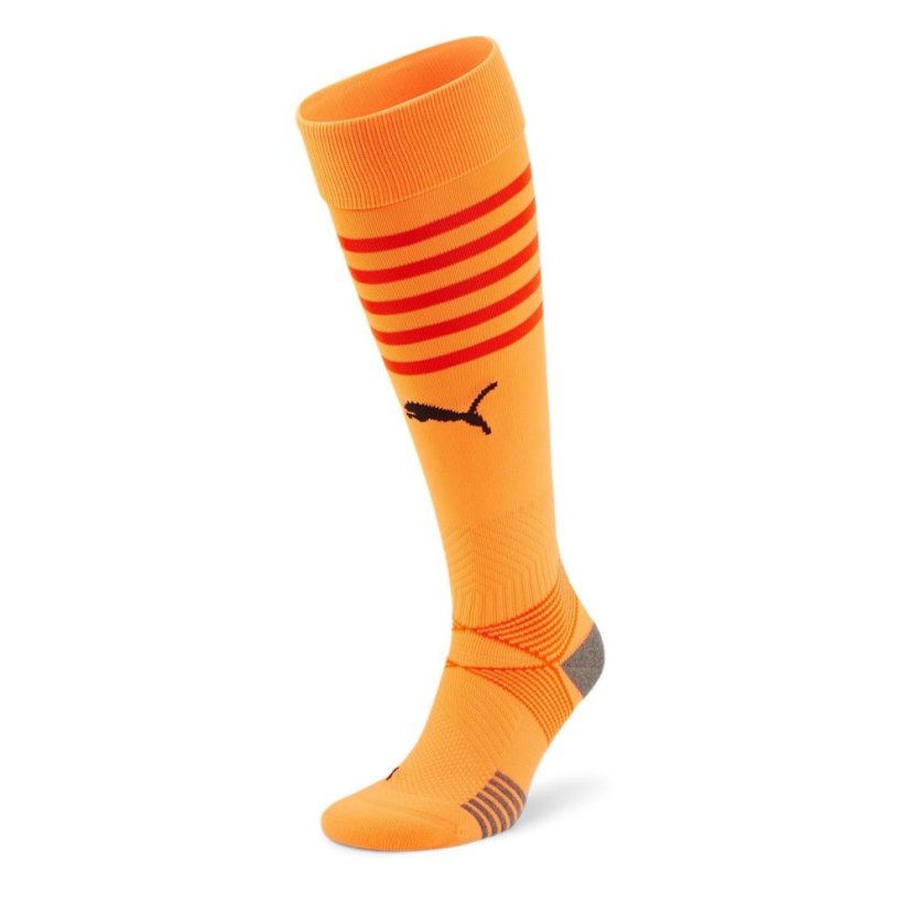 Puma Men's Teamfinal Football Socks Neon Citrus