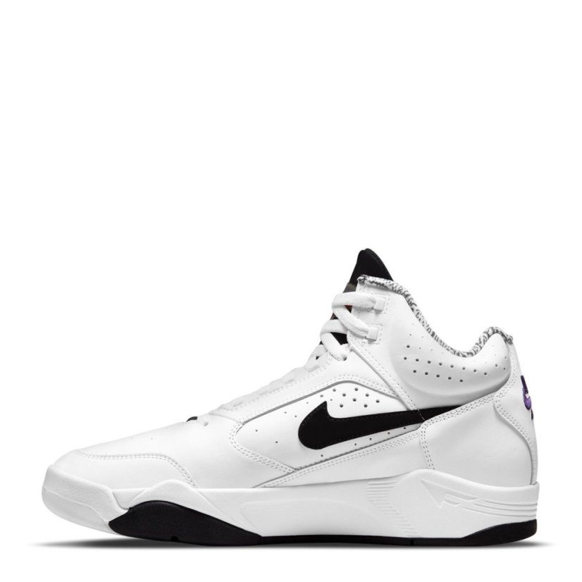 NIKE Air Flight Lite Mid Trainers White/Black