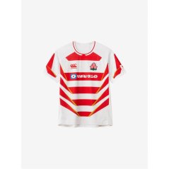 Canterbury Japan Rugby Home Shirt 2024 Juniors Red/White