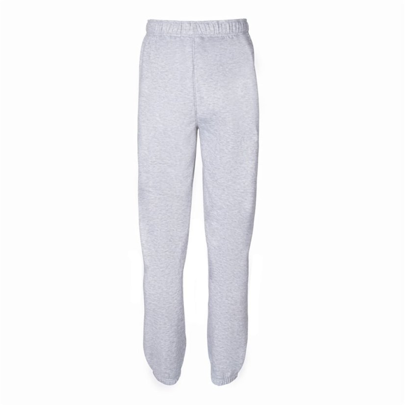 Slazenger Cuffed Fleece Jogging Bottoms Mens Grey Marl