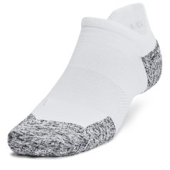 Under Armour Adults ArmourDry Run Cushion Pack Trainers Socks White