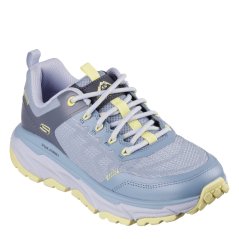 Skechers D Lux Journey Road Running Shoes Womens Blue/Yellow
