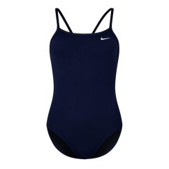 Nike Adventure Long Sleeve One-Piece Swimsuit Womens Midnight Navy
