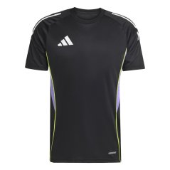 adidas Tiro 25 Competition Training pánske tričko Black/Purple