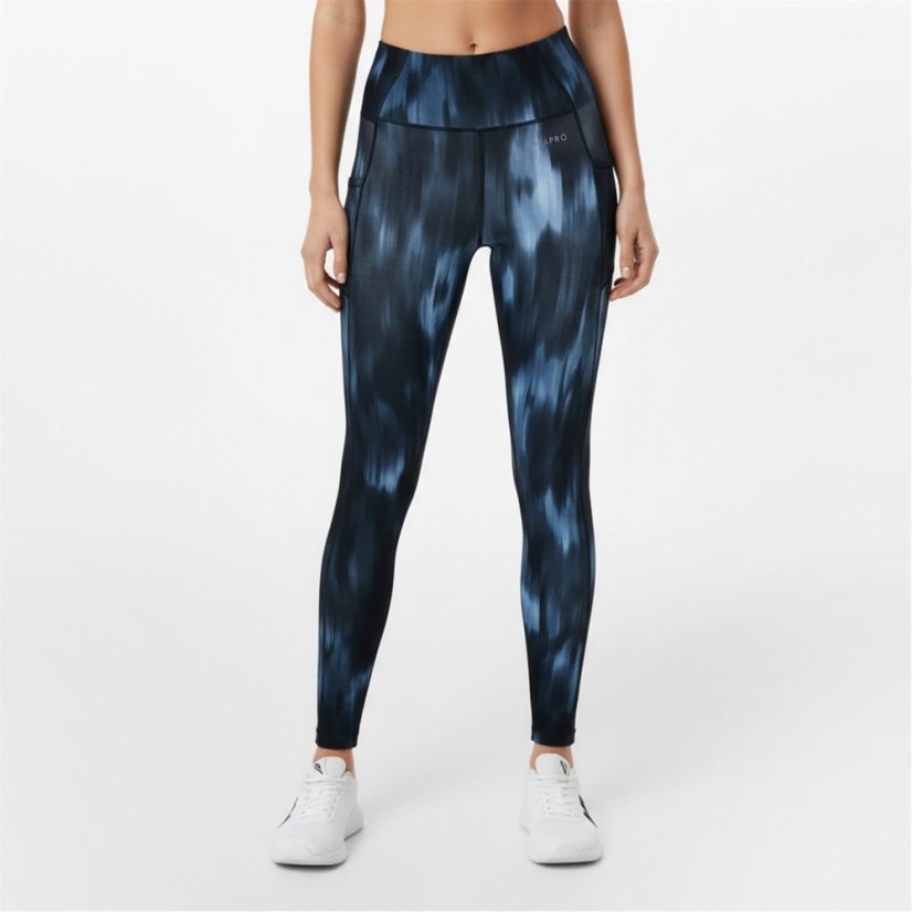 USA Pro USAPro Core High Rise Leggings Womens Blurred Print