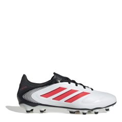 adidas Men's Copa Pure III Firm Ground Football Boots FTWWHT/LUCRED/C