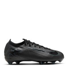 Nike Mercurial Vapor 16 Pro Juniors Firm Ground Football Boots Black/Green