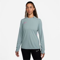 Nike Dri-FIT Academy Football Drill Top Womens Grey/Pink