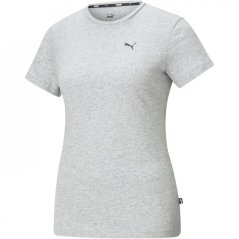 Puma Essentials Small Logo dámské tričko Grey Hth
